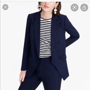 NEW J.Crew 365 Navy Blue Blazer
